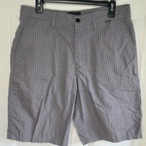 Hurley Gray Men's Shorts Size 34